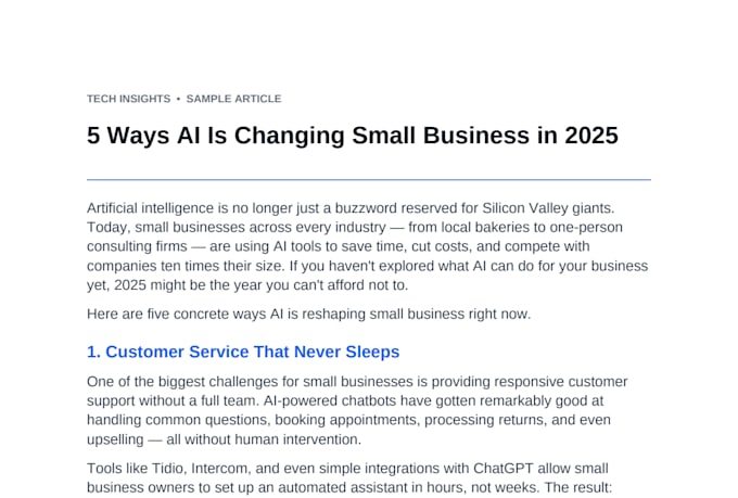 write engaging tech blog posts and articles your readers will love